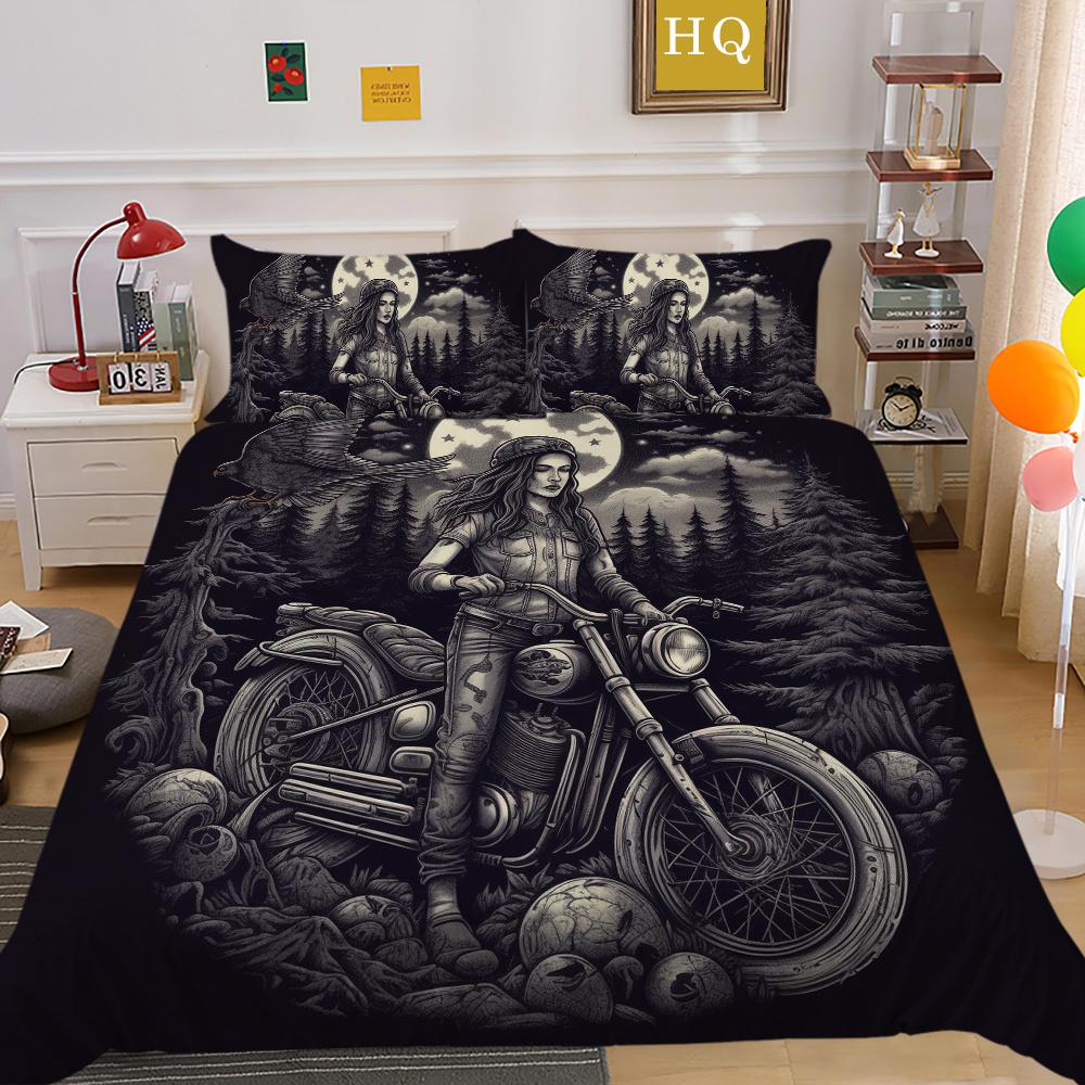 Покрывала с 3D-красотой и принтом черепа, двойной размер, полиэстер для мальчиков, крутой модный высококлассный мягкий домашний текстиль