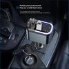 Bluetooth 5.0 FM-трансмиттер 180 Вт Выдвижное автомобильное зарядное устройство 5 в 1 Быстрое зарядное устройство для телефона Звонки в режиме громкой связи U-диск Aux со светодиодной подсветкой