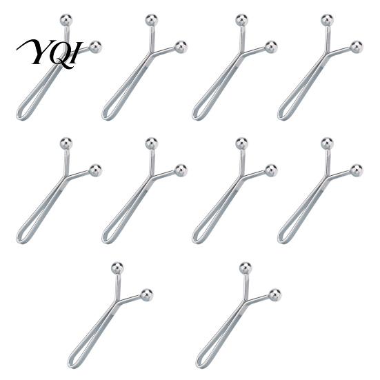Pants Waist Adjuster 5/10Pcs Tightener for Pants, Reusable Cincher Clip Alloy Loose Jeans, No Sewing Trousers Leg Shortening Clamp Damage Free