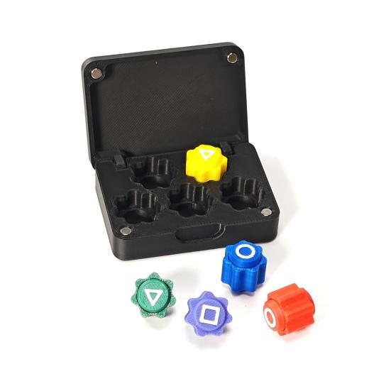 1/2 набора корейской традиционной игры по ловле камней с ящиком для хранения, тренировка координации рук и глаз, игра-домкрат, для детей и взрослых, 3D-печать, ловля камешков