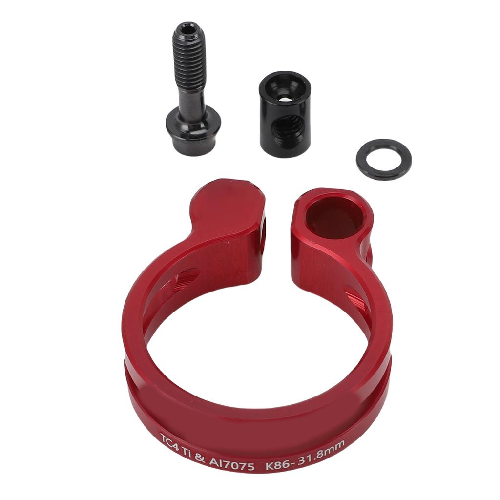 31,8 мм Зажим подседельного штыря велосипеда Алюминиевый сплав Полый Зажим подседельной трубы для горного дорожного велосипеда