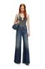 Diesel Women's D-AKEMI Denim Flare, Size L.30, A0362509J45, 24-inch, Blue, 01
