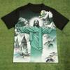 European Style Fashion JESUS Printed T-shirt Summer Kids Casual Outdoor Girl and Boy Short Sleeved Tees Top Pullover
