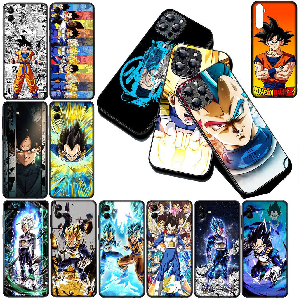 Cover for Samsung Galaxy S20 S22 S21 FE Ultra Plus A07 A17 A15 A16 A25 A57 A37 Casing Phone Case Comics Vegeta Dragon Gokus Ball