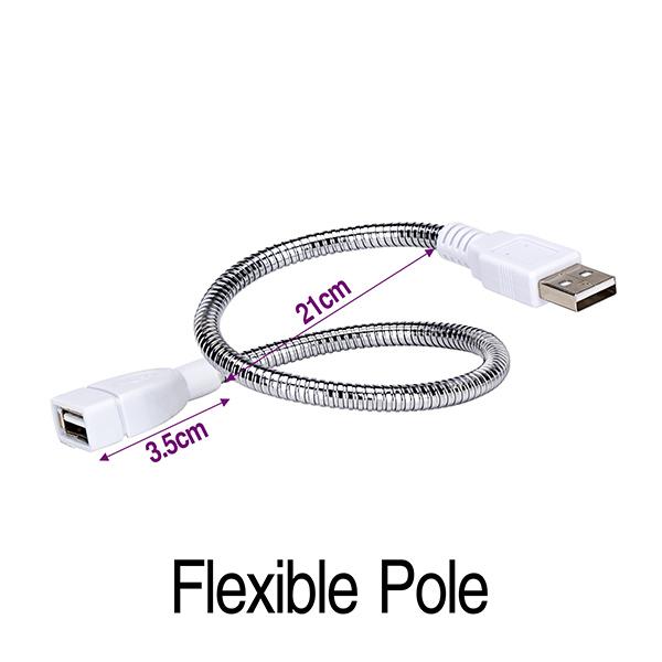 DC5V USB Full Spectrum Grow Light 3W 14LEDs 5W 27LEDs Гибкая лампа для выращивания растений Красный Синий USB Фитосветильник для комнатных цветов