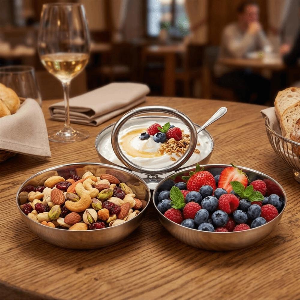 Polished Dessert Bowl Thickened Fruit Bowl Eco friendly Milkshake Bowl Party