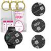3x Apgo MATTE Hybrid Glass Screen Protector for Huawei Watch GT 2e, Tempered Glass Substitute, Non-cracking