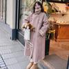 Long Coat Women's New Winter Thickened Cotton-padded Coat