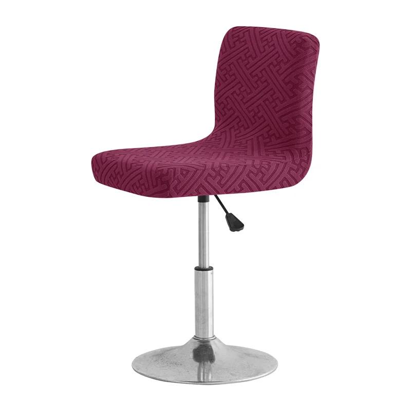 1/2/4/6 шт. Жаккардовый чехол для стула для бара Чехол для стула с короткой спинкой Чехлы для сидений Чехлы для сидений в баре отеля Чехлы для кресел для дома Чехлы для дома