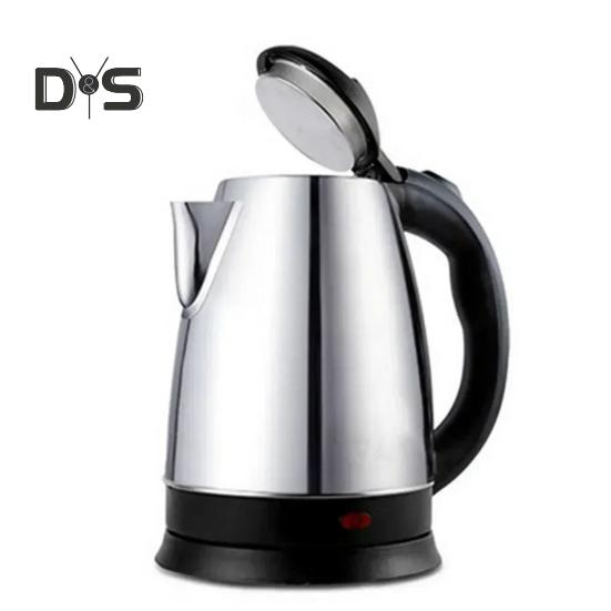 Электрический чайник объемом 2 л с индикаторной лампой, автоматическое включение/выключение, безопасный в использовании, кипятильник из нержавеющей стали мощностью 1500 Вт
