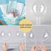 Новая прозрачная подарочная коробка для цветов DIY Акриловый букет цветов Шарик Круглые шары Бобо Стенд Свадебные Украшения для Дня Рождения