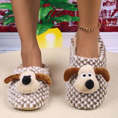 Мультяшные женские домашние тапочки, новый стиль, хлопок и лен, мягкая подошва, нескользящие, удобные, прочные и легкие для ног