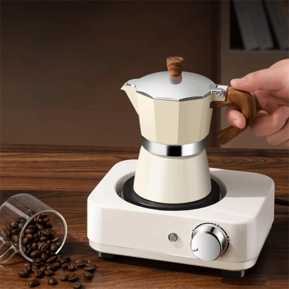 Fast Heat Coffee Pot Heating Furnace Adjustable Temperature Electric Teapot Burner Mocha Pot