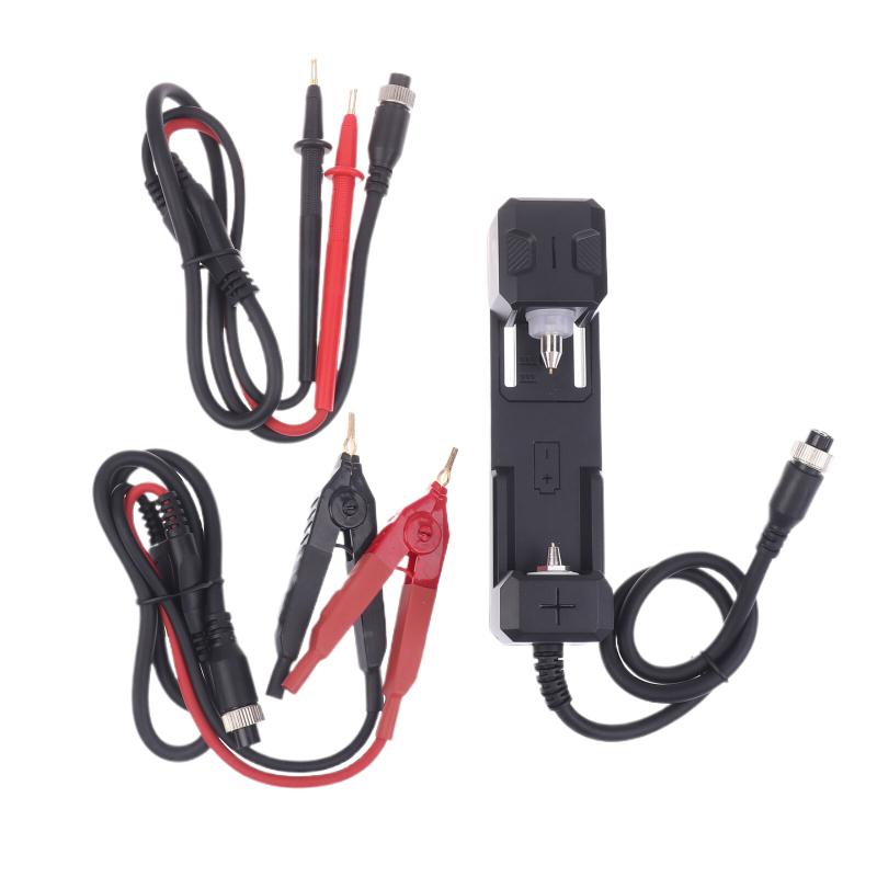 Измеритель внутреннего сопротивления батареи HRM-10 Аксессуар с круглым разъемом (Аксессуар для измерителя внутреннего сопротивления литиевой батареи)