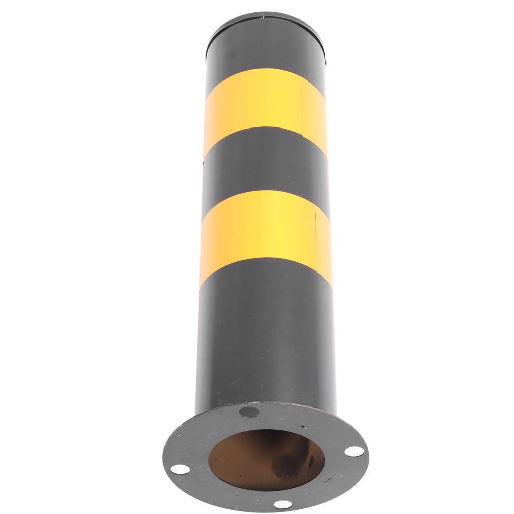 50CM Security Road Post Thickened Cold Rolled Steel Traffic Delineator Post Crossing Street Warning Pile