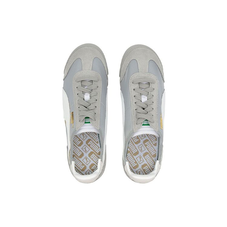 Puma Roma OG Nylon Double FS - Кроссовки унисекс Limestone Grey White Team-Gold 390634-02