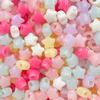 Ханмейд Желейный цвет Для изготовления браслетов и серег Пятиконечная звезда Акриловые бусины Материалы Рассыпные бусины DIY Ювелирные аксессуары 13,6 мм Ювелирные изделия 60 шт