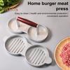 Burger Press Patty Maker Aluminum Alloy Hamburger Fish Patty Press Mold for Meat Beef Veggie Burger Grill BBQ Kitchen Tool
