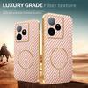 For Realme GT 7 5G Phone Case Carbon Fiber Textured Electroplated TPU Back Cover