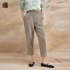Women's High-Waisted Slim-Fit Harem Suit Pants