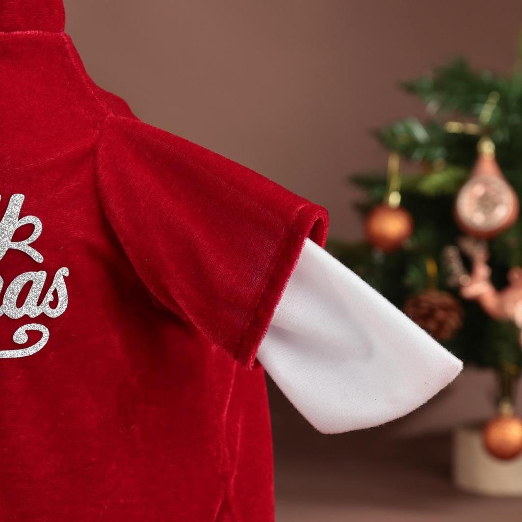 Большой Белый Гусь Санта Клаус Рождественское Украшение для Крыльца и Костюм