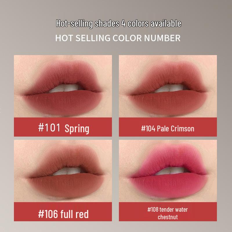 Biya Velvet Matte Водостойкий Тинт для Губ - Стойкий и Осветляющий для Студентов