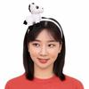 Pony Plush Hair Hoop Cartoon 2026 New Year Headband Cute New Year Headpiece  New Year Dress Up