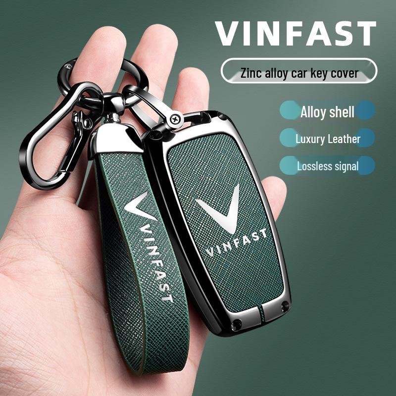 Премиальные чехлы для ключей для автомобилей Vinfast Вьетнам: Совместимо с моделями V5, VF8 и VF3/5/9.