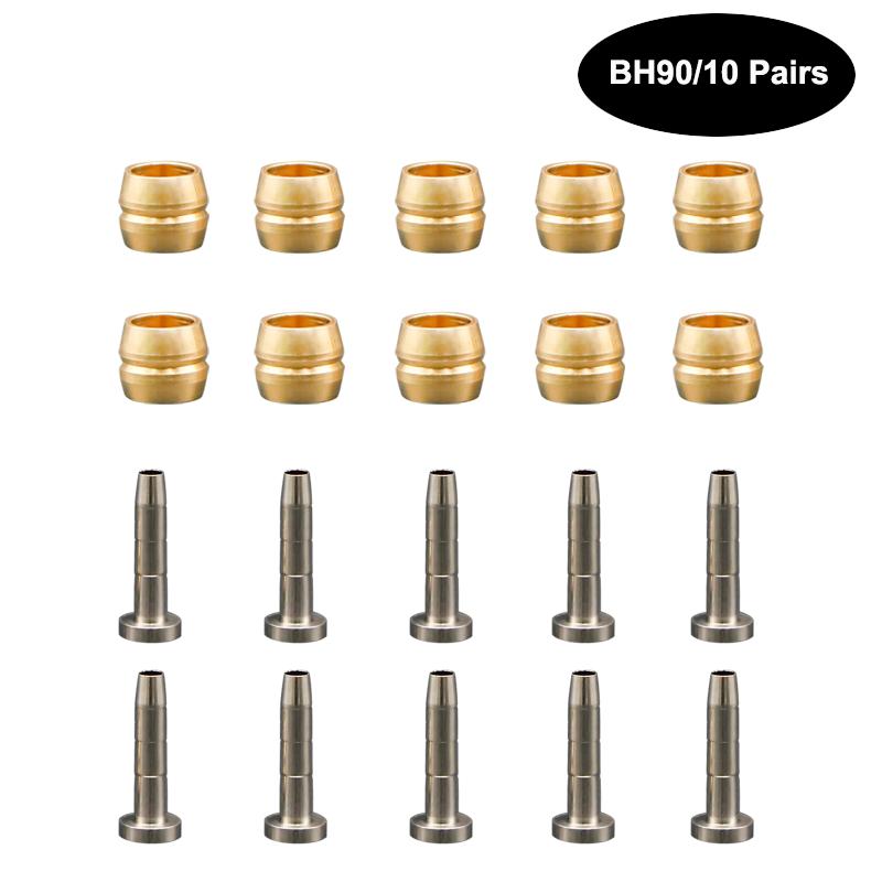 10 пар игл для гидравлического дискового тормоза горного велосипеда, вставка Olive Connect для тормозного шланга Olive Shimano BH90 BH59 SRAM