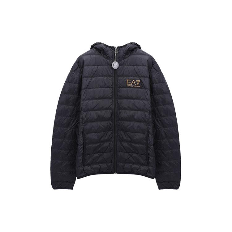 Пуховик Ea7 EMPORIO ARMANI с принтом логотипа 8NPB02-PN29Z-0208