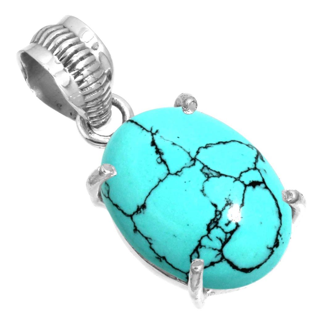 Подвеска из стерлингового серебра 925 пробы, женская бижутерия с драгоценными камнями, подарок на день дружбы, сине-зеленый, фиолетовый, медный, бирюзовый, жемчужный, лазурит, перламутр