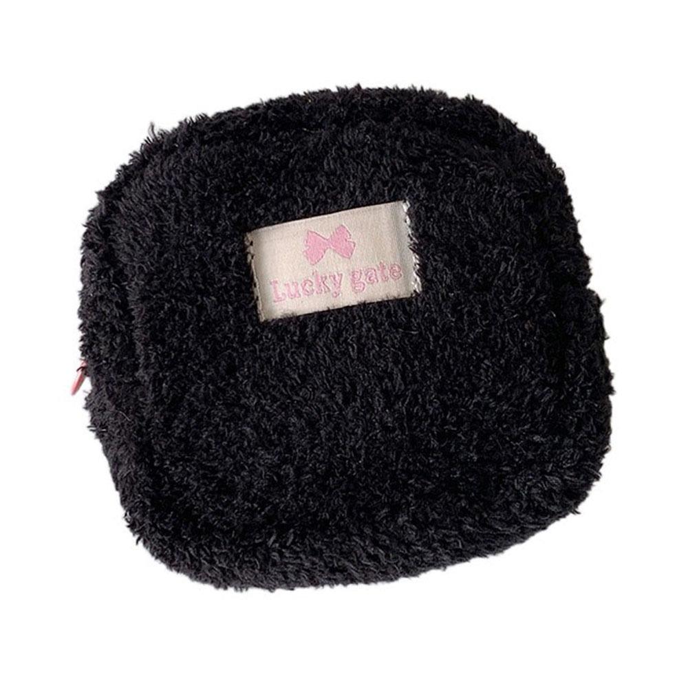 INS Trendy Cosmetic Bag Креативная мини-сумка для макияжа для девочек Мягкий кошелек для монет Дорожное хранение косметики