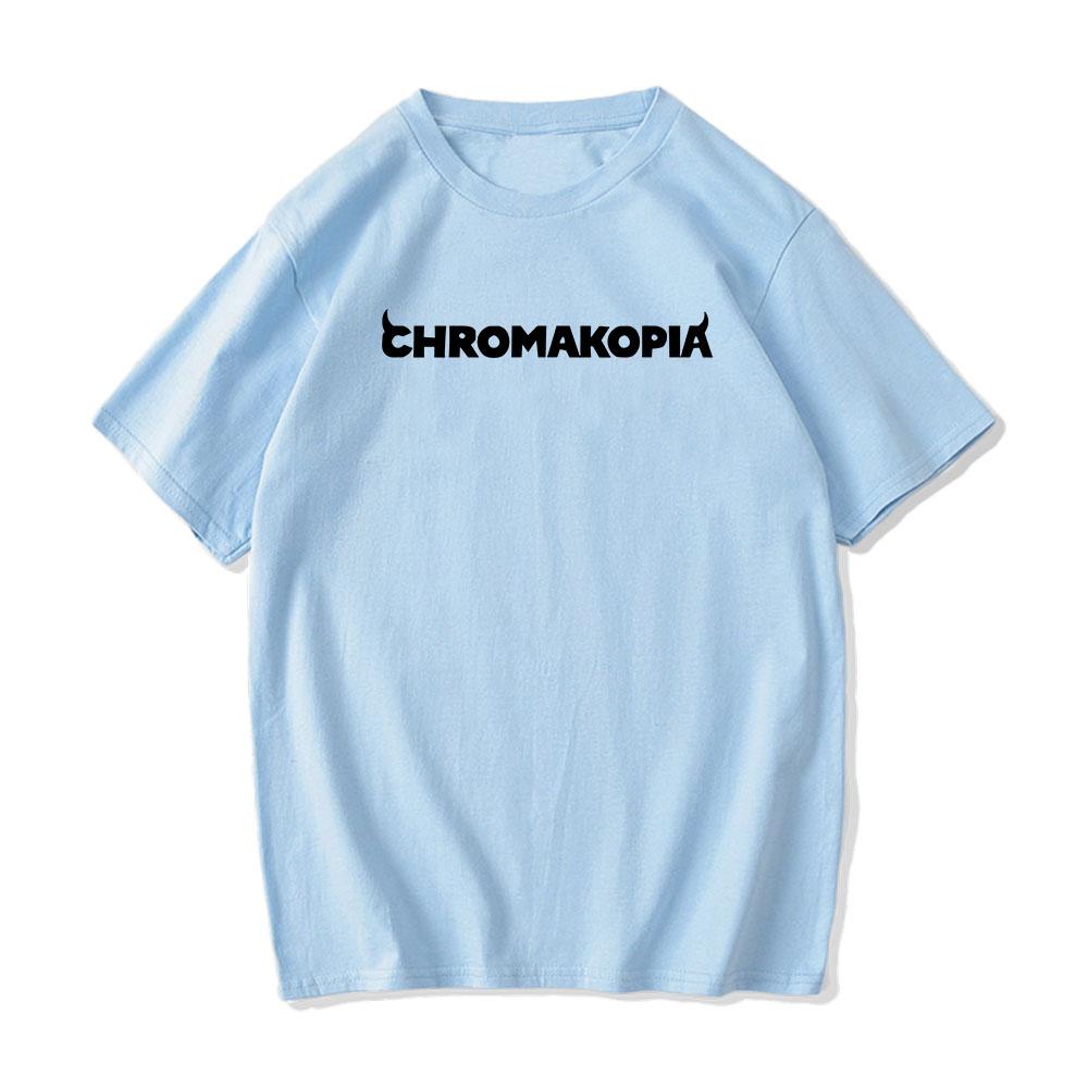 Chromakopia Tylerr The Creator Tshirt 2024 New Album Graphic Green T-shirt Cotton Short Sleeve Unisex Tee-shirt O-neck Men Tees