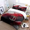 AC Milan logo pattern. Bedding sets Duvet cover sets Duvet covers Pillowcases(1 * Duvet Cover 2 * Pillowcases without duvet insert)
