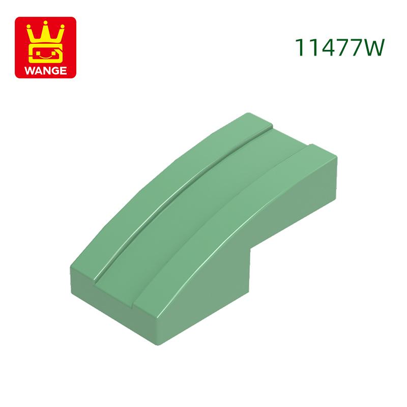 333 шт./лот 11477W Наклонный изогнутый элемент 2x1 Деталь Moc Цветные Аксессуары Совместимые с Кирпичиками DIY Детская Игрушка Строительная Сборка Детали