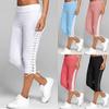 Ladies' Daily New Seasonal Commuting Business Leisure Pants With Pockets Made Of Pure Cotton And Comfortable Fit