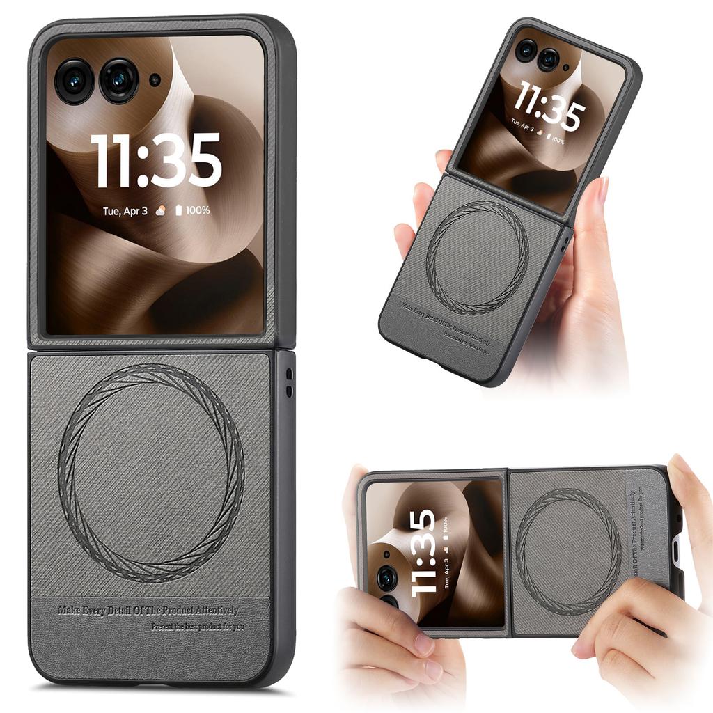 For Magsafe Leather Shockproof Magnetic Cover For Motorola Razr Ultra 2025 Razr + 2024 Razr 60 50 Ultra Wireless Charging Matte Cover