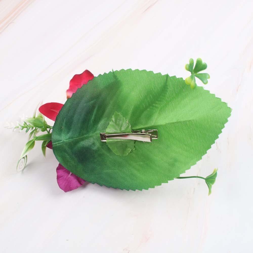 Thai Style Frangipane Hair Clip Sweet Girls Hairpin Eggs Flower Side Clip Beach