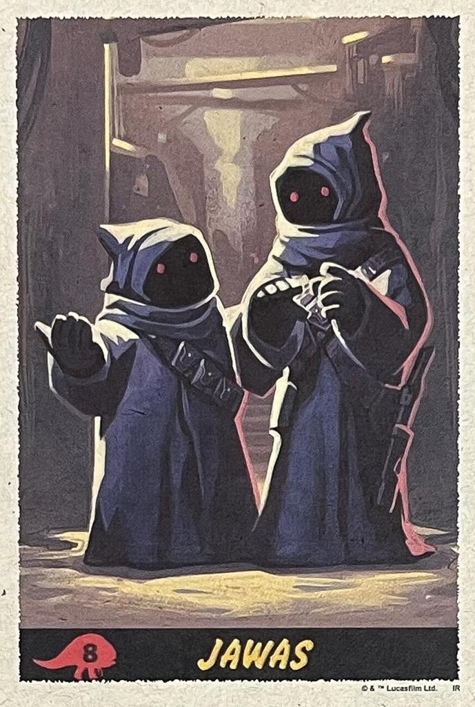 STAR WARS The Mandalorian Art Card Collection Types In IJ271 (25 Total)