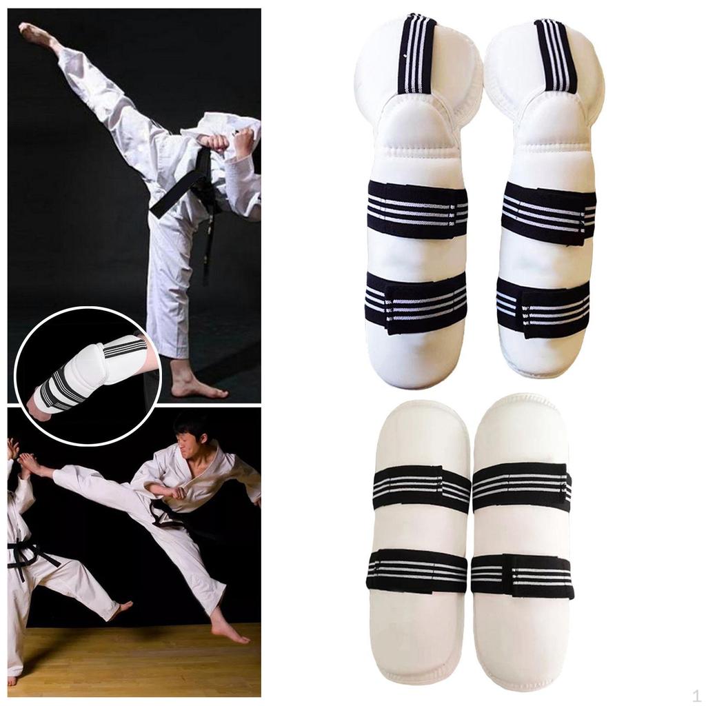 Protective Gear Taekwondo Guard Elastic Strap Thickened Padded Protection for Unisex Adults