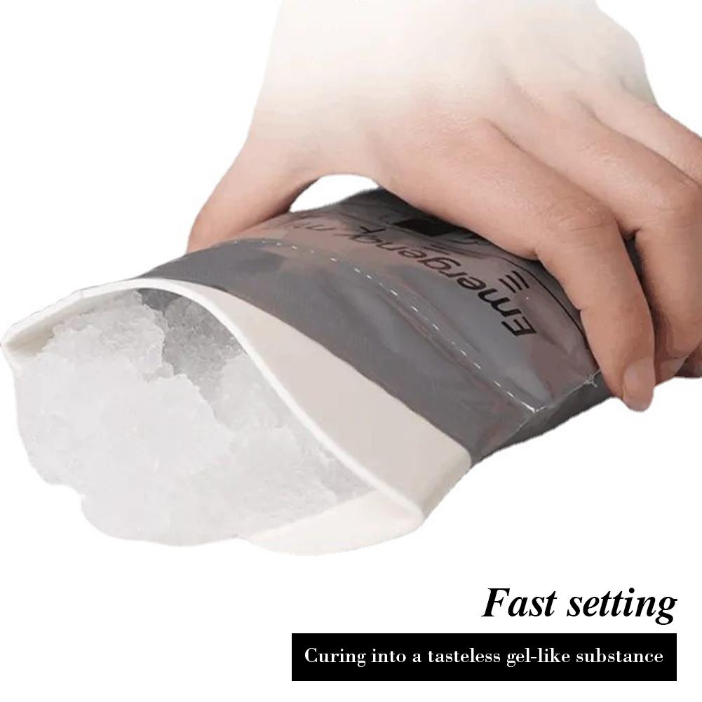 Уличные аварийные пакеты для мочеиспускания Одноразовые пакеты для мочи Дорожный мини мобильный туалет Женский Мужской Портативный пакет для мочи Пакет для рвоты ребенка