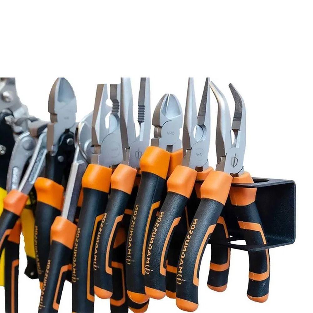 1Pcs Workshop Accessory Screwdriver Wall Rack Hammer Plier Tool Storage Organizer Pliers Holder