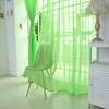 1 PCS  Color Tulle Door Window Curtain Drape Panel Sheer Scarf Valances