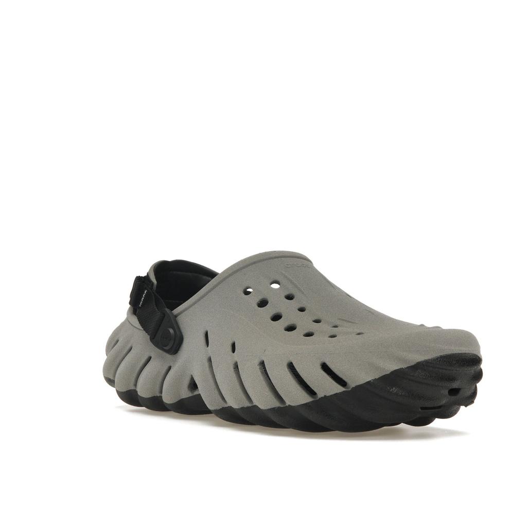 Crocs Мужские кроссовки Echo Clog Reflective Grey Black 208795-0WN