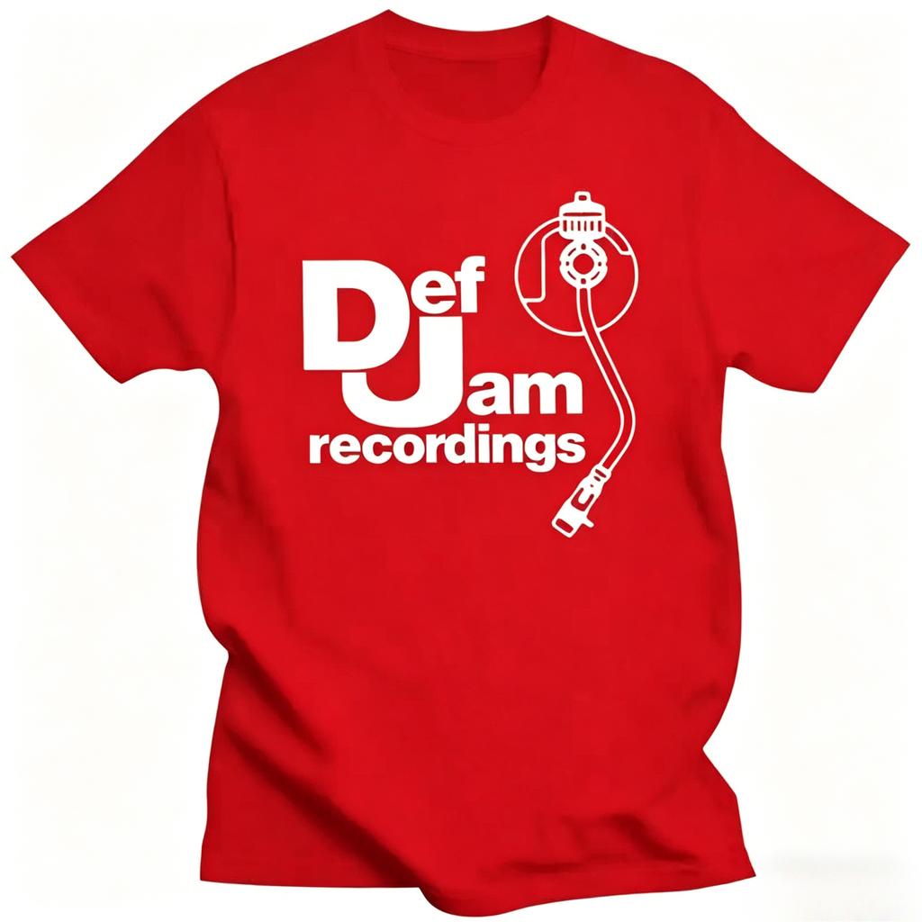 Unisexs DEF JAM Recordings Classic Rap Hip Hop Print TShirt Unisexs Clothing and Womens Clothing  Summer New Graphic T Shirts