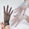 Fishnet Mesh Glove Fashion Women Lady Nightclub Elegant Style Party Gloves