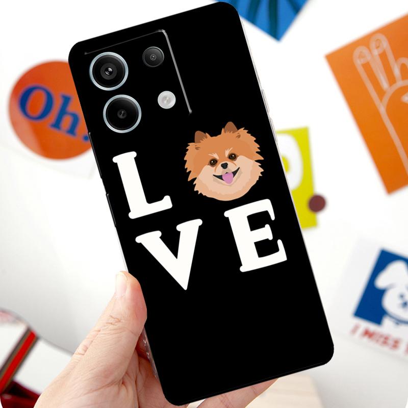 Чехол для телефона Pomeranian Dog Funda для Xiaomi Redmi Note 11 10 12 13 14 Pro 11S 12S Чехол для Redmi 15 10C 13C 12C 14C 15C