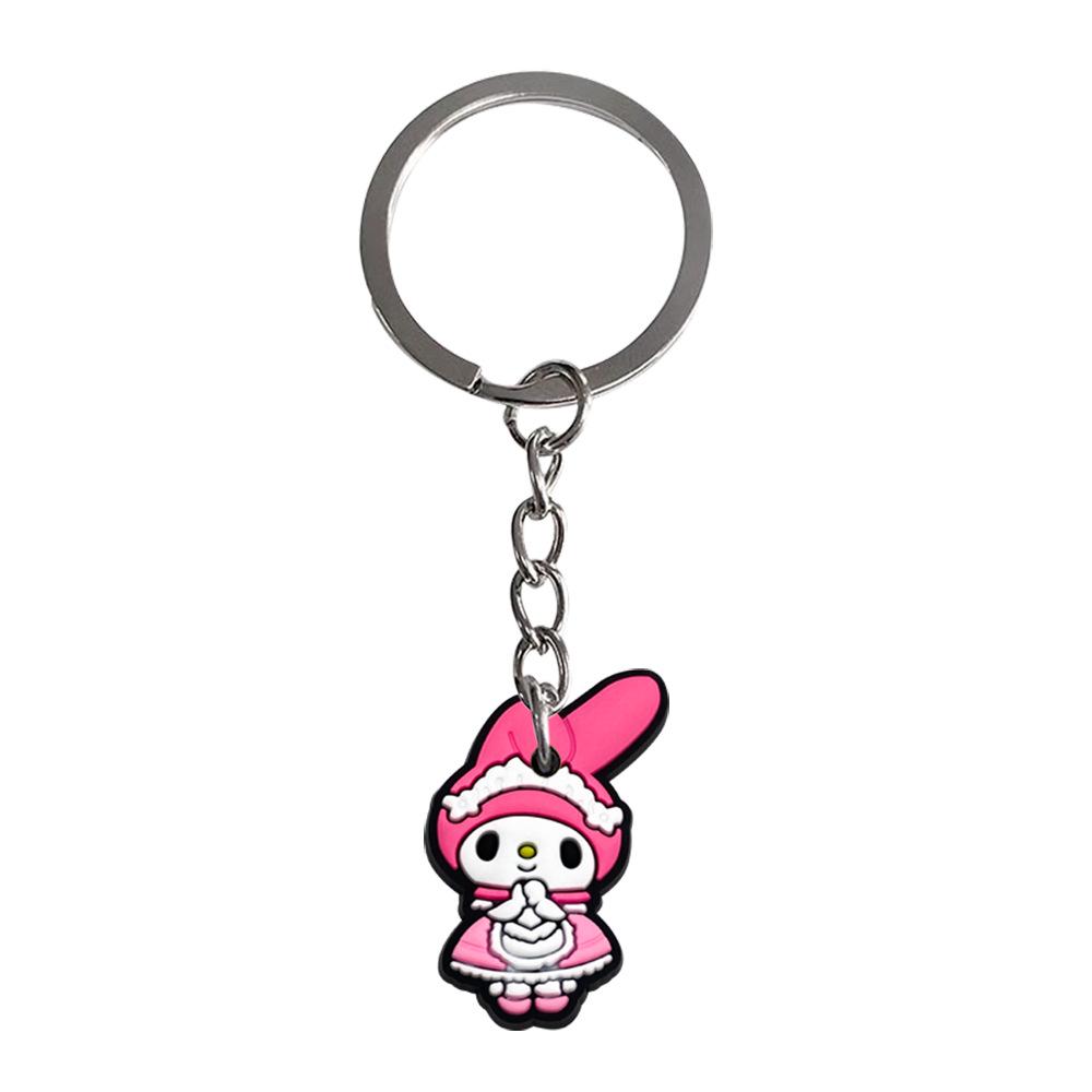 30 брелоков Sanrio: Милые ПВХ Аксессуары и Подарочные Подвески