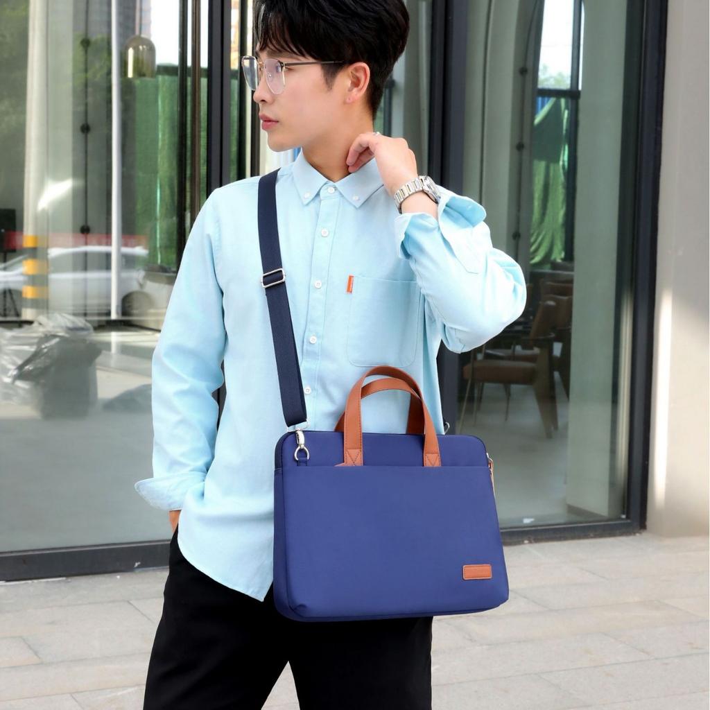 Computer Bag Briefcase Girl One Shoulder Cute Business Commuter Waterproof Wear-resistant Handbag