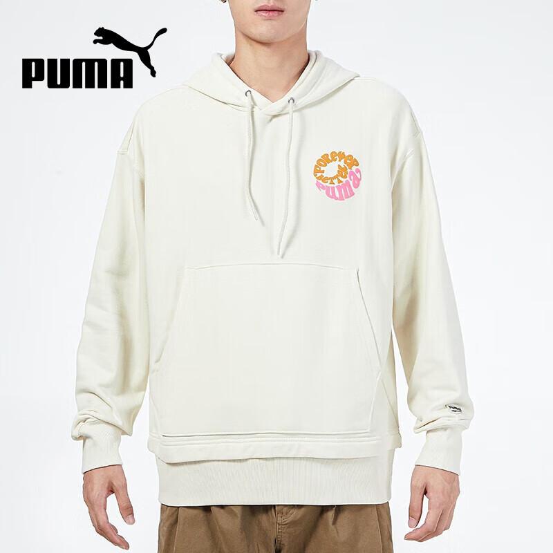 Puma Мужская толстовка с капюшоном и логотипом